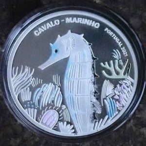 Portugal 5 Euro 2021 - SeaHorse Proof