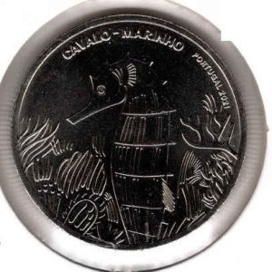 Portugal 5 Euro 2021 - Sea Horse