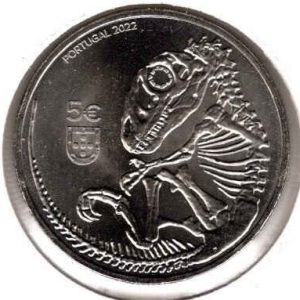 Portugal 5 Euro 2022 - Dinosaur