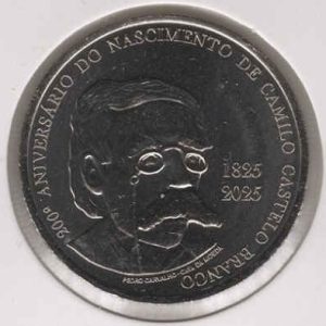 Portugal 5 Euro 2025 Camilo Castelo Branco