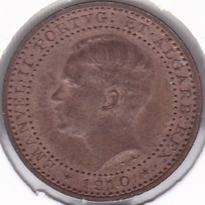 Portugal D. Manuel II 5 Reis 1910