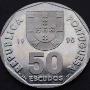 Portugal 50 Escudos 1995 Proof