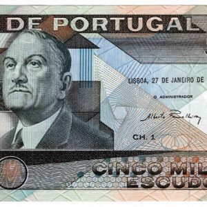 Portugal 5000 Escudos 1981