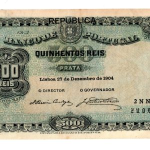 Portugal 500 Reis 27/Dec/1904