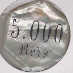 Casino 5000 Reis Mother of Pearl