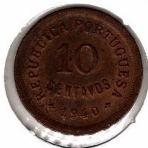 Portugal 10 Centavos 1940