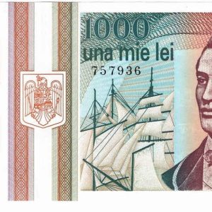Romania 1000 Lei 1993