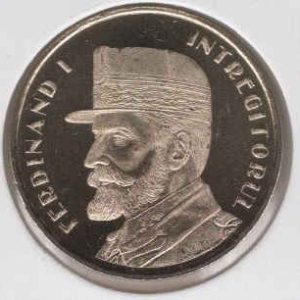 Romania 50 Bani 2019 Ferdinand I