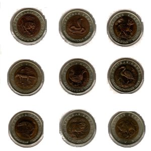 Russia Set Animals 15 coins