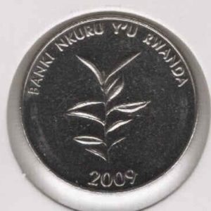 Rwanda 20 Francs 2009