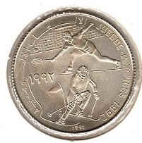 Saharawi 500 Pesetas 1991 Olympics Games