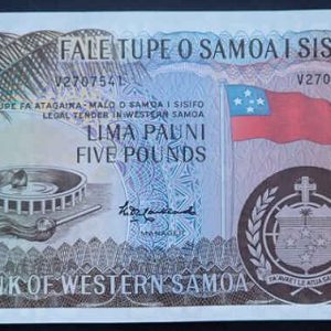 Samoa 5 Pounds 2020