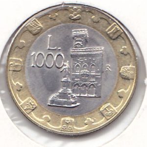 San Marino 1000 Lire 1997