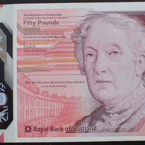 Scotland 50 Pounds 2020(21)