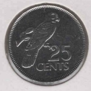 Seychelles 25 Cents 2012