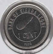 Sierra Leoa 1 Cent 2022