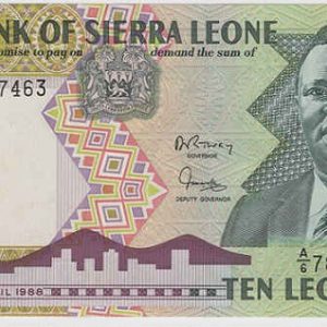 Sierra Leone 10 Leones 1988