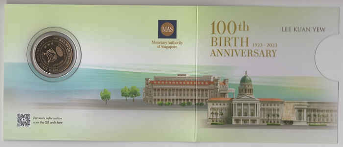 Singapore 10 dollars 2015 Lee Kuan Yew