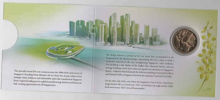 Singapore 10 dollars 2015 Lee Kuan Yew - Image 4