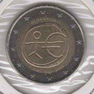 Slovenia 2 Euro 2009 Economic Union