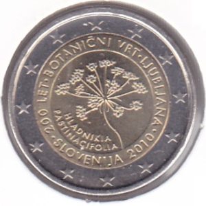 Slovenia 2 Euro 2010 Botanical Garden