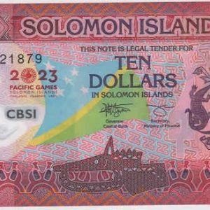Solomon Islands 10 Dollars 2023 Pacific Games