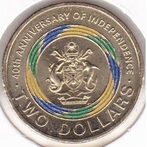 Solomon Islands 2 Dollars 2018