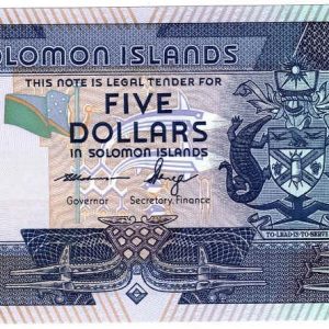 Solomon Islands 5 Dollars (2006)