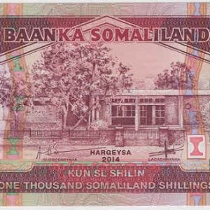 Somaliland 1000 Shillings 2014