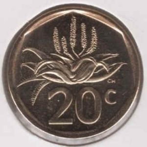 South Africa 20 Cents 2024