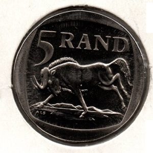 South Africa 5 Rands 1995