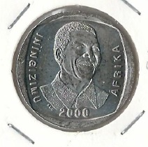 South Africa 5 Rands 2000 - Mandela