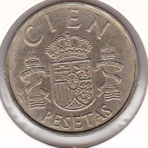 Spain 100 Pesetas 1982 M