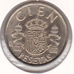 Spain 100 Pesetas 1984 M