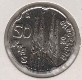 Spain 50 Pesetas 1992