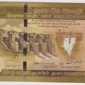 Sri Lanka 5000 Rupees 2021