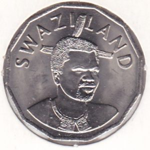 Swaziland 50 Cents 1998