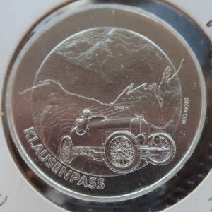 Switzerland 20 Francs 2018 Car