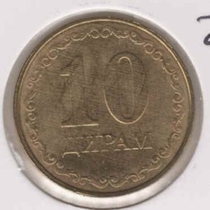 Tajikistan 10 Dram 2019
