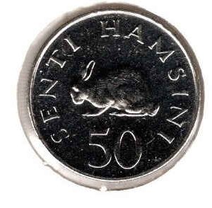 Tanzania 50 Senti 1990
