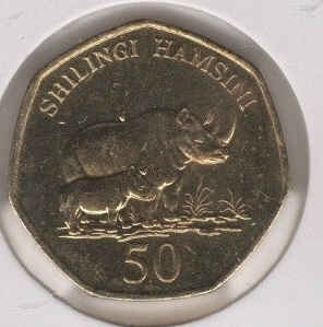 Tanzania 50 Shilingi 2015