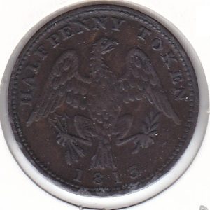 Canada Half Penny 1815