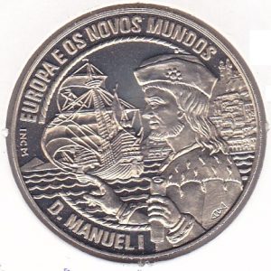 Portugal 2,5 ECU D. Manuel I - 1994