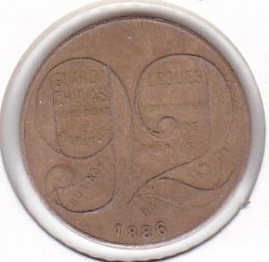 Portugal Queen Victoria 1886