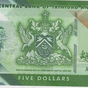 Trinidad and Tobago 5 Dollars 2020