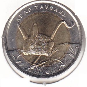Turkey 1 Lira 2016 Arap TavSani
