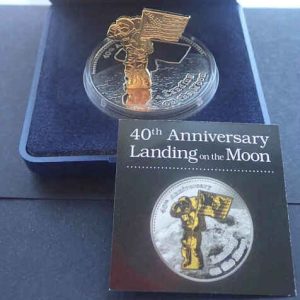 Tuvalu 50 Cents 2009 Arrival to the moon