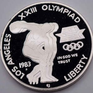 USA 1 Dollar 1983 Olympics Los Angeles - Proof