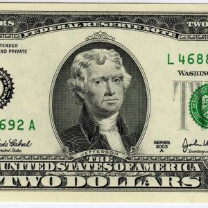 USA 2 Dollars 2003