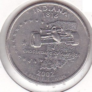 USA Quarter 2002 D - Indiana